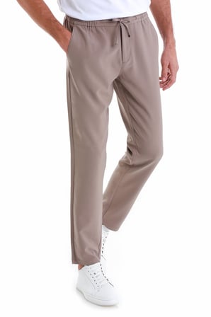 Vizon Dinamik Fit Düz Yandan Cepli Jogger Pantolon | 34