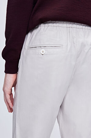 Taş Dinamik Fit Yandan Cepli Kanvas Pantolon | 34