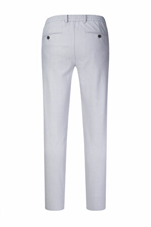 Gri Rahat Kesim Yandan Cepli Jogger Pantolon | 46