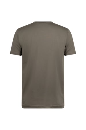 Haki Regular Fit Bisiklet Yaka Pamuklu Tişört | XXL