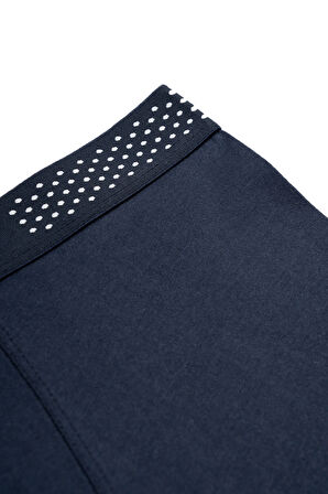 Lacivert Pamuklu Boxer | M