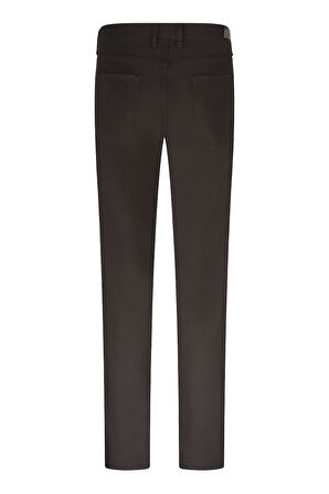 Kahverengi Regular Fit 5 Cep Pamuklu Kanvas Pantolon | 33