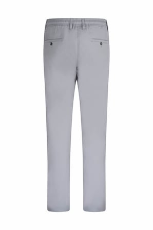 Gri Rahat Kesim Yandan Cepli Pamuklu Jogger Pantolon | 50