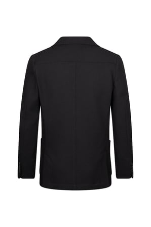 Siyah Slim Fit Mono Yaka Klasik Ceket | 54