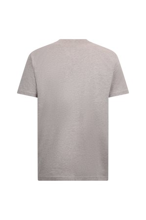 Bej Regular Fit Bisiklet Yaka Pamuklu Basic Tişört | M