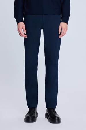 Lacivert Dinamik Fit Pamuklu 5 Cep Kanvas Pantolon | 29