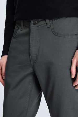 Haki Dinamik Fit Pamuklu 5 Cep Kanvas Pantolon | 33