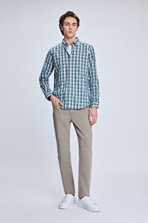 Taş Dinamik Fit Pamuklu 5 Cep Kanvas Pantolon | 36