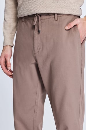Vizon Dinamik Fit Desenli Yandan Cepli Casual Jogger Pantolon | 34