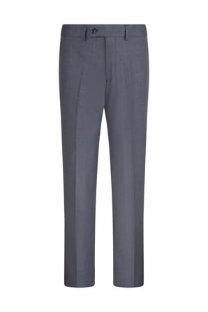 Lacivert Slim Fit Fit Yandan Cepli Kumaş Pantolon | 48