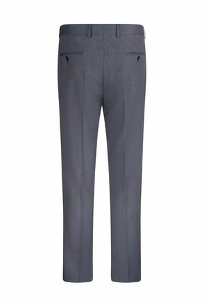Lacivert Slim Fit Fit Yandan Cepli Kumaş Pantolon | 48