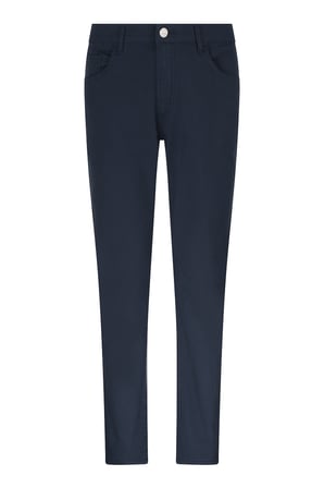Lacivert Regular Fit 5 Cep Pamuklu Kanvas Pantolon | 34