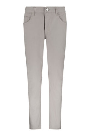 Bej Regular Fit 5 Cep Pamuklu Kanvas Pantolon | 33