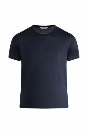 Antrasit Regular Fit Bisiklet Yaka Tişört | M
