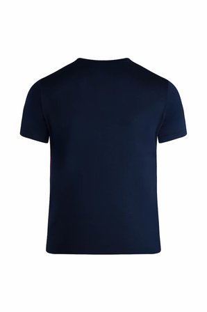Lacivert Regular Fit Bisiklet Yaka Tişört | L