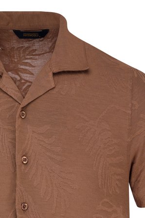 Camel Regular Fit Apaş Yaka Gömlek Tişört | XL