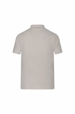 Ekru Regular Fit Apaş Yaka Gömlek Tişört | XL