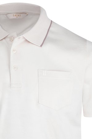 Taş Regular Fit 100% Pamuk Polo Yaka Merserize Tişört | L