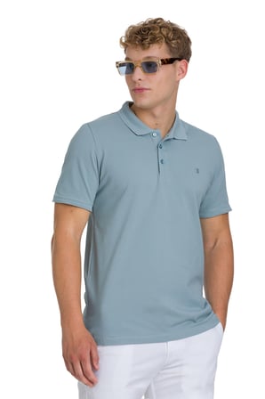 Mavi Regular Fit 100% Pamuklu Polo Yaka Tişört | L