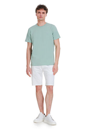 Mavi Regular Fit Bisiklet Yaka Pamuklu Tişört | XXL
