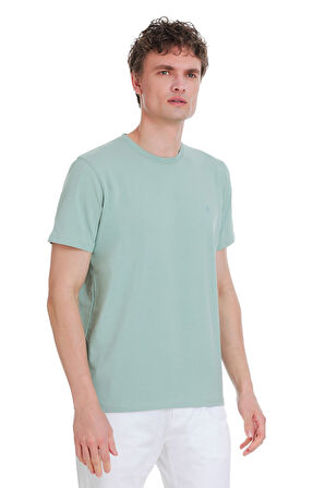Mavi Regular Fit Bisiklet Yaka Pamuklu Tişört | XXL