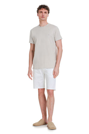 Taş Regular Fit 100% Pamuk Bisiklet Yaka Tişört | XXL