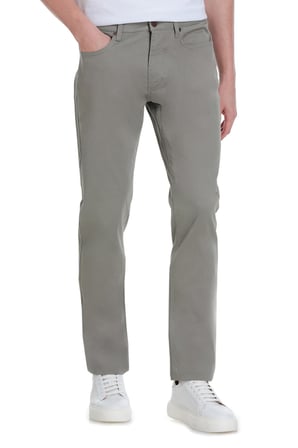 Haki Dinamik Fit 5 Cep Basic Kanvas Pantolon | 32