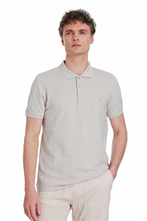 Taş Regular Fit 100% Pamuk Polo Yaka Tişört | M