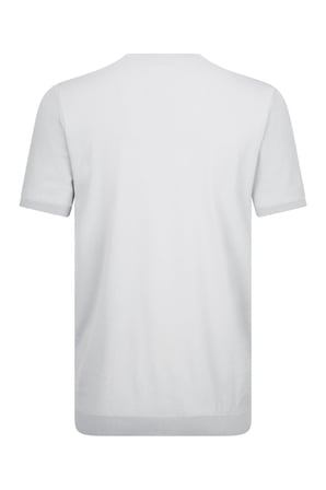 Gri Regular Fit  Bisiklet Yaka Rayon Tişört | L