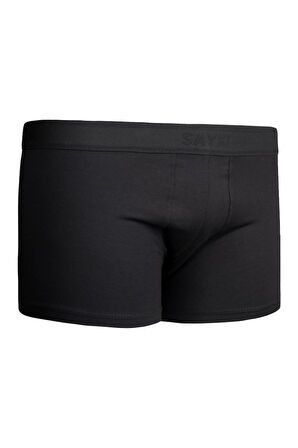 Siyah Pamuklu Boxer | L