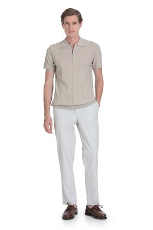 Vizon Regular Fit Polo Yaka Rayon Tişört | M