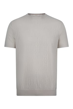Taş Regular Fit Bisiklet Yaka Rayon Tişört | XXL