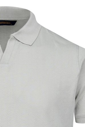 Yeşil Regular Fit Apaş Yaka Pamuklu Tişört | XL