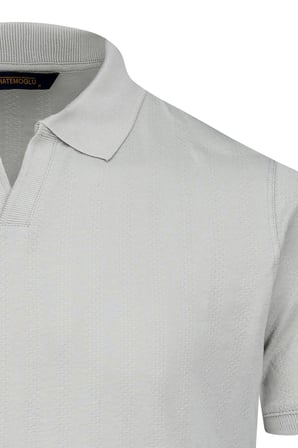 Yeşil Regular Fit Apaş Yaka Pamuklu Tişört | XXL