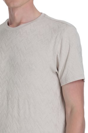 Taş Regular Fit Bisiklet Yaka Tişört | M