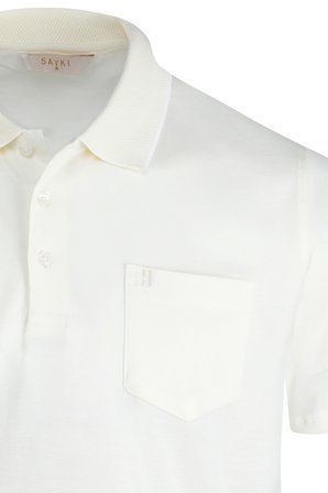 Sarı Regular Fit 100% Pamuk Polo Yaka Merserize Tişört | L