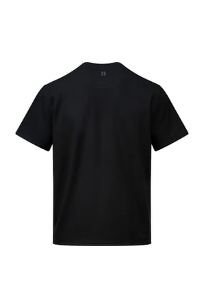 Siyah Regular Fit Bisiklet Yaka Tişört | M