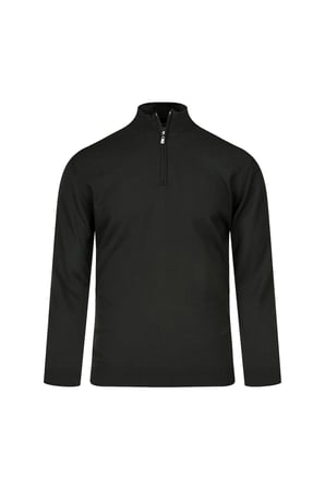 Haki Regular Fit Fermuarlı Yarım Balıkçı Yaka Yünlü Kazak | S