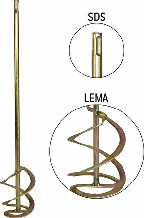 ERA55990 Eratool Boya Harç Karıştırıcı SDS 60x450 Lema