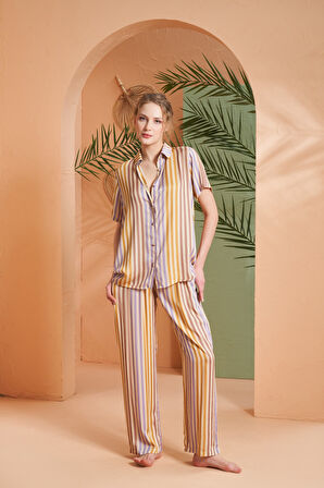 PJS Bayan Pijama Takım 27019 