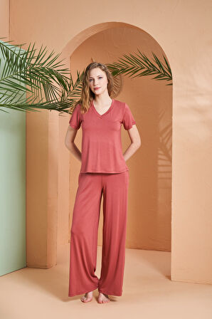 PJS Kadın Pantolon Takımı 27028 