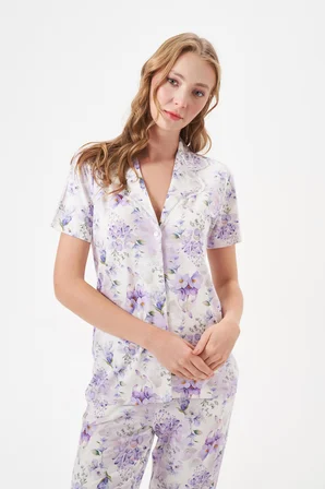 PJS Kadın Lila Pijama Takımı 29039