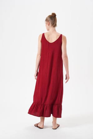 Pjs Kadın Bordo Elbise 29144
