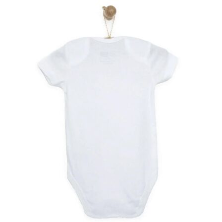 Mixi Baby Body Kısa Kol Beyaz