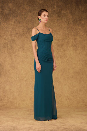  ELBISE UZUN ASKILI BALEN	