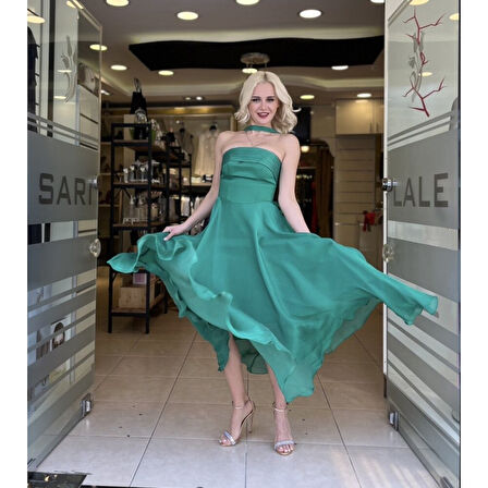  ELBISE MIDI YORYOSATEN