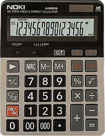 Noki Hesap Makinesi 16 Hane H-ms016