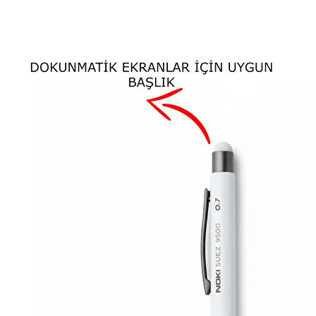 Noki Suez Dokunmatik Başlıklı Versatil Uçlu Kalem 0.7 (950007)