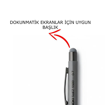 Noki Suez Dokunmatik Başlıklı Versatil Uçlu Kalem 0.7 (950007)
