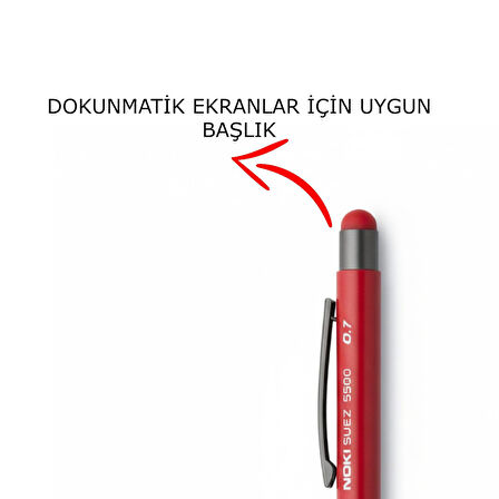 Noki Suez Dokunmatik Başlıklı Versatil Uçlu Kalem 0.7 (950007)